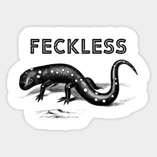 Feckless Sticker